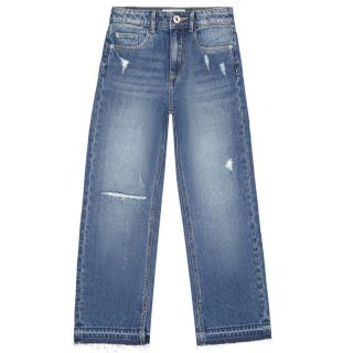 Vingino Girls Wide Leg Jeans Cato GD42108 blue vintage