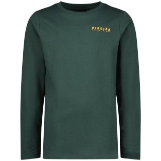 Vingino Boys Basic-LA-Shirt BN30007 darkest green