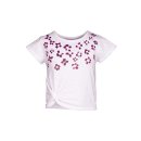 Happy Girls T-shirt 341000 weiss mit Glitzer-Blumen
